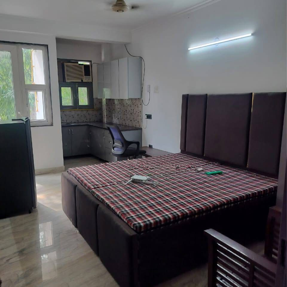 1 Rk+ Study Room Builder Floor For Rent in Saket Westerne Marg