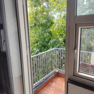 Balcony in 1 RK Builder Floor at Saket – for Rent