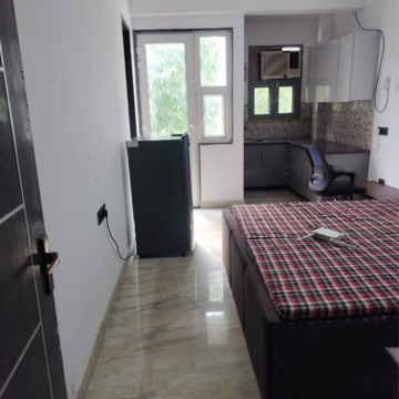 Bedroom in 1 RK Builder Floor at Saket – for Rent
