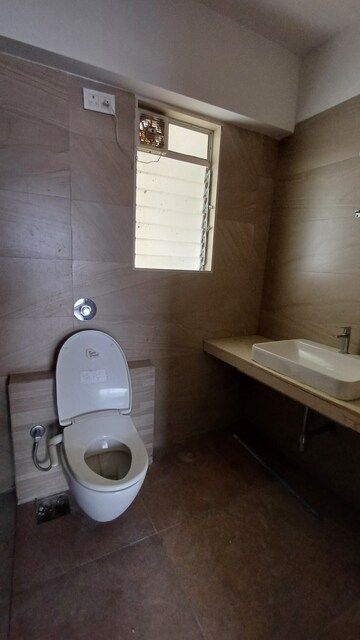 Bathroom in 2.5 BHK Apartment at Auralis The Twins, Louis Wadi – for Rent