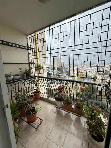 Balcony in 2 BHK Apartment at DLF Westend Heights New Town, Akshayanagar – for Rent
