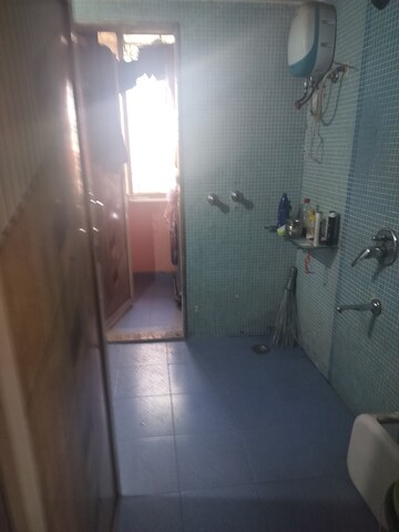 Bathroom in 2 BHK Apartment at Sector 16 Vashi – for Rent