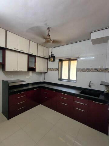 Kitchen in 1 BHK Apartment at Ek Siddhi CHS Kolbad Road, Khopat – for Rent