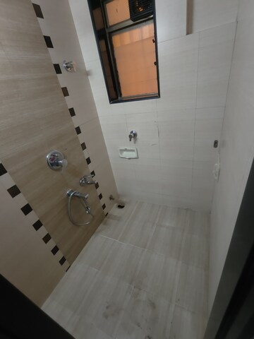 Bathroom in 1 BHK Apartment at Ek Siddhi CHS Kolbad Road, Khopat – for Rent