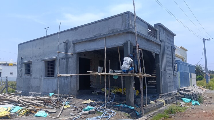 Exterior View, moranapalli 2 Bedroom 1000 Sq.Ft. Independent House In Moranapalli Hosur 8615844