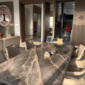 Living Room in 3 BHK Apartment at K Raheja Raheja Classique, Shashtri Nagar – for Sale