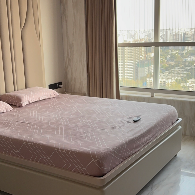 Bedroom, k-raheja-raheja-classique 3 Bedroom 1400 Sq.Ft. Apartment In Shashtri Nagar Mumbai 8615870