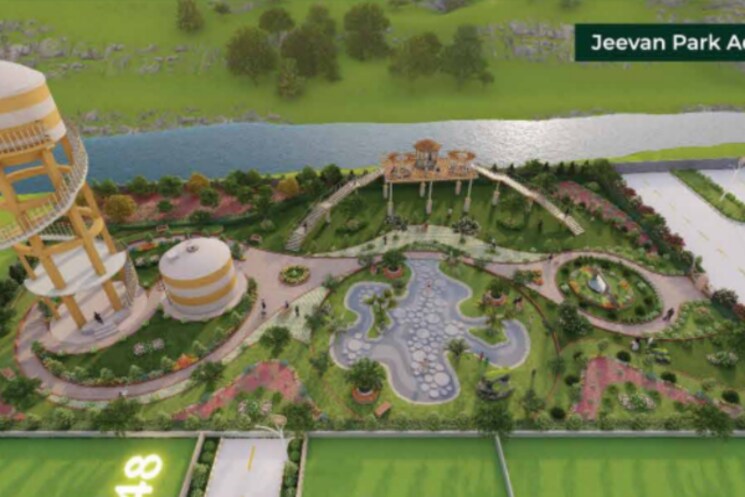 Garden, the-riyasat-sankalp  1614 Sq.Ft. Plot In Lodhivali Navi Mumbai 8615917