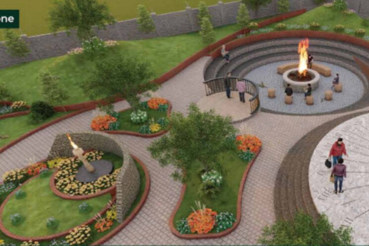 Garden, the-riyasat-sankalp  1614 Sq.Ft. Plot In Lodhivali Navi Mumbai 8615917