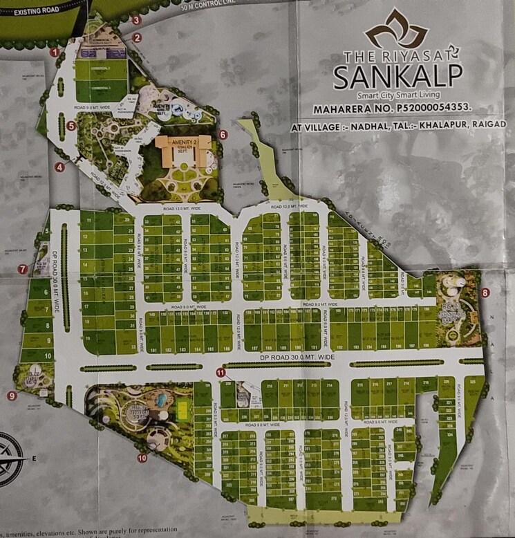 undefined, the-riyasat-sankalp  1614 Sq.Ft. Plot In Lodhivali Navi Mumbai 8615917
