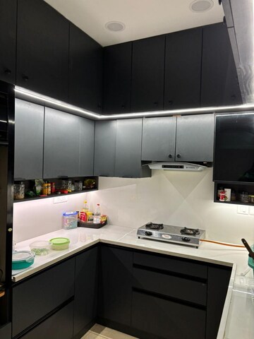 Kitchen in 3 BHK Apartment at Prestige Tranquil, Kokapet – for Rent