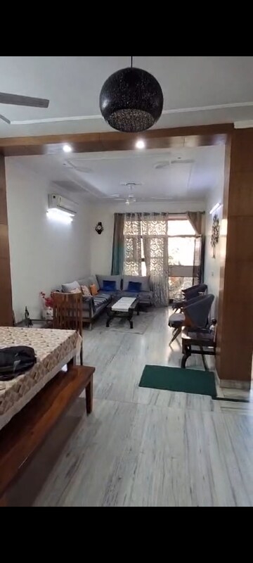 Living Room in 3 BHK Builder Floor at Green Fields Colony – for Sale