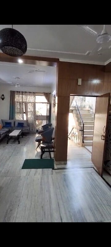 Living Room in 3 BHK Builder Floor at Green Fields Colony – for Sale