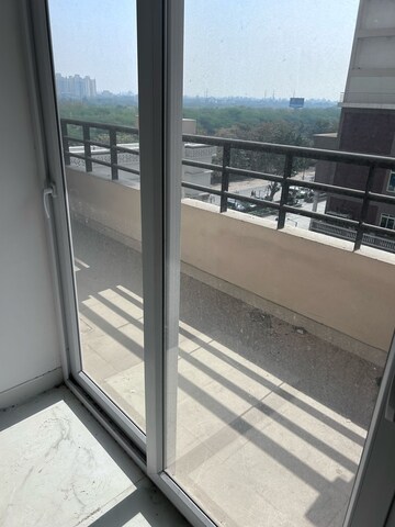 Balcony in 3 BHK Apartment at Purvanchal Royal City II, Chi V Greater Noida – for Rent