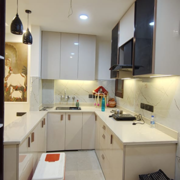 Kitchen in 2.5 BHK Builder Floor at Malviya Nagar – for Rent