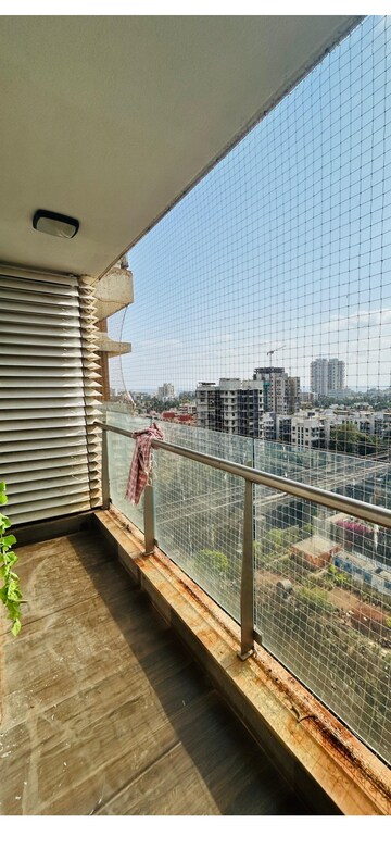 Balcony in 2 BHK Apartment at Adani Group Western Heights, Andheri West – for Rent