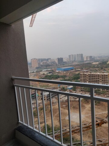 Balcony in 2 BHK Apartment at Mantra Insignia, Mundhwa – for Rent