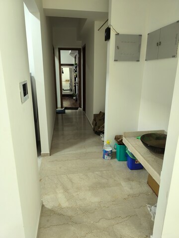 Building Lobby in 3 BHK Apartment at Omkar Alta Monte, Malad East – for Rent