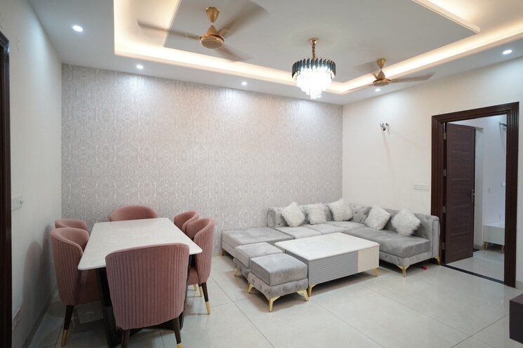 Living Room, ramgarh bhudda 3 Bedroom 1323 Sq.Ft. Apartment In Ramgarh Bhudda Zirakpur 8616242