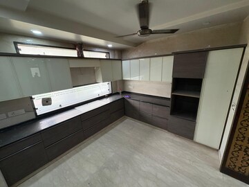 Kitchen in 3.5 BHK Apartment at Sunder Apartment, Paschim Vihar – for Rent