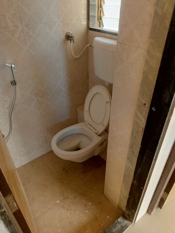 Bathroom in 1 BHK Apartment at Frenny Platinum Tower, Vasai East – for Sale