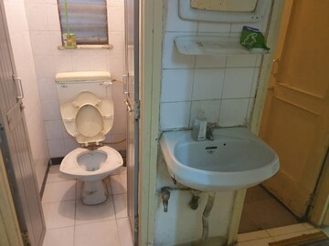 Bathroom in 1 BHK Apartment at Mahatma Society – for Rent