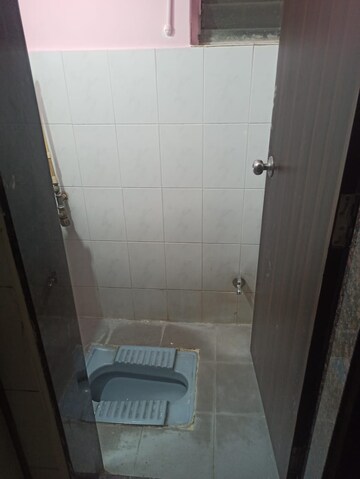 Bathroom in 3 BHK Apartment at Mahatma Society – for Sale