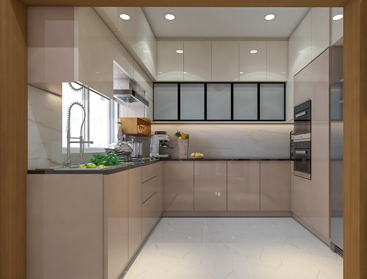 Kitchen, venice-city 3 Bedroom 2200 Sq.Ft. Villa In Kollur Hyderabad 8617100