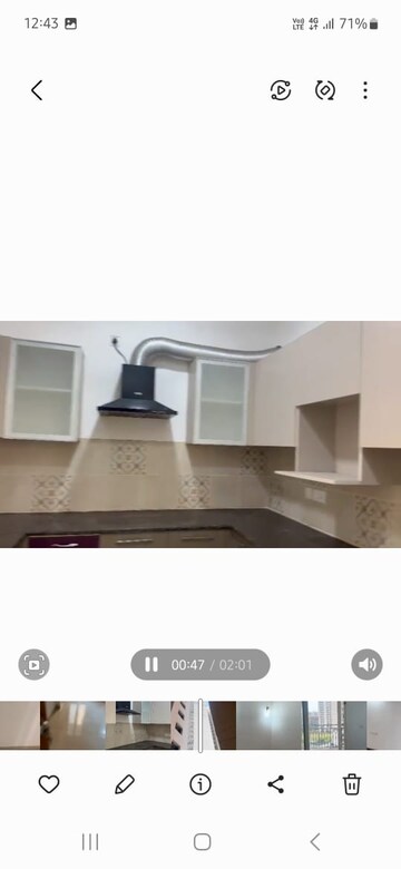 Kitchen in 3 BHK Apartment at Paras Dews, Sector 106 – for Rent