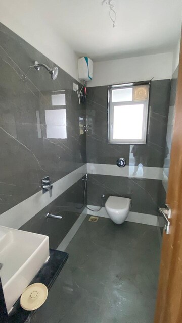 Bathroom in 2 BHK Apartment at Vaibhavlaxmi Central Park, Vikhroli East – for Rent