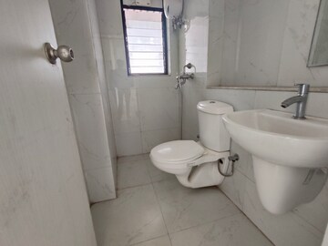 Bathroom in 2 BHK Apartment at Runwal Gardens Phase I, Dombivli East – for Rent