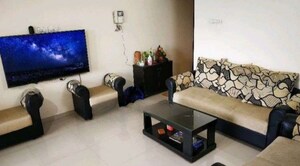 Living Room in 2 BHK Apartment at VFVA Towers, Majiwada – for Sale