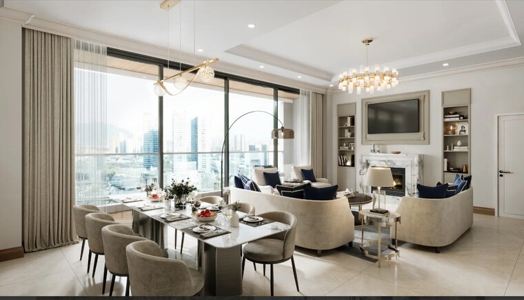 Master Bedroom, the-prestige-city 4 Bedroom 4463 Sq.Ft. Apartment In Siddharth Vihar Ghaziabad 8617247