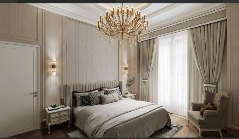 Bedroom, the-prestige-city 4 Bedroom 4463 Sq.Ft. Apartment In Siddharth Vihar Ghaziabad 8617247