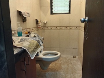 Bathroom in 2 BHK Apartment at Lake Pleasant, Powai – for Rent