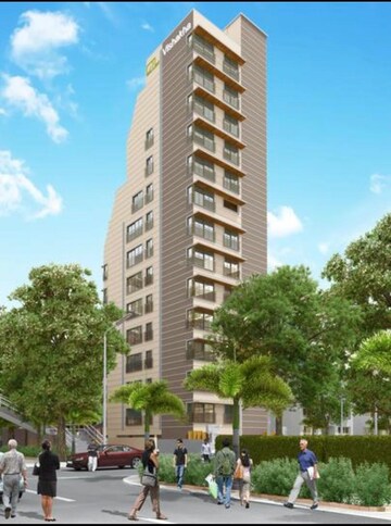 2 BHK Apartment – Exterior View View at Green Tree Lifescapes Vishakha, Andheri East - for Rent