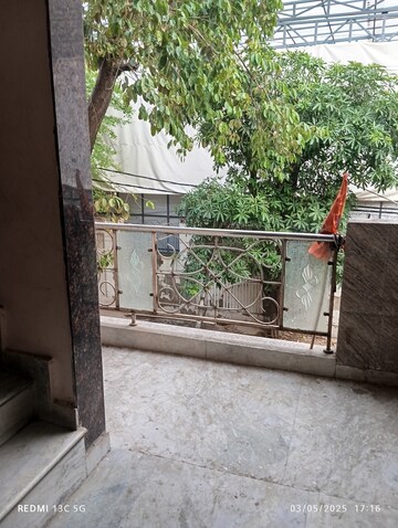Balcony in 2 BHK Apartment at Dilshad Garden – for Rent