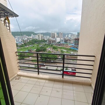 Balcony in 2 BHK Apartment at Triveni Bhoomi Harmony, Kamothe Sector 18 – for Sale