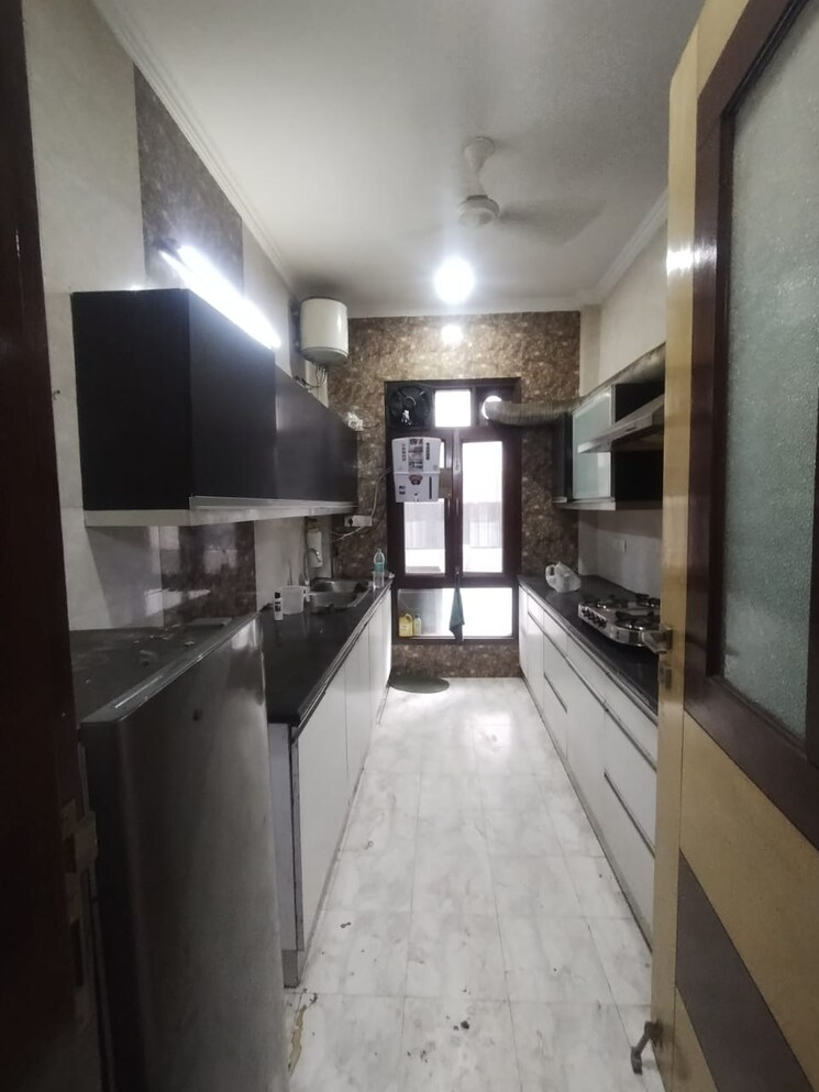 Kitchen, ansal-sushant-apartments 3 Bedroom 215 Sq.Ft. Builder Floor In Sushant Lok I Gurgaon 8617580
