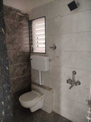 Bathroom in 1 BHK Apartment at Kamdhenu Gardenia, Taloja – for Rent