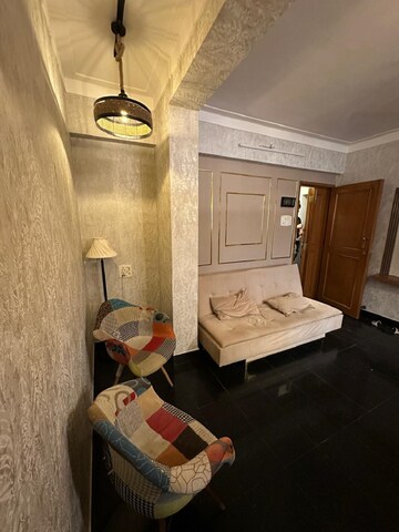 Living Room in 1 BHK Apartment at Bandra West – for Rent