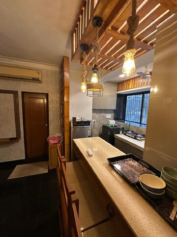 Kitchen in 1 BHK Apartment at Bandra West – for Rent