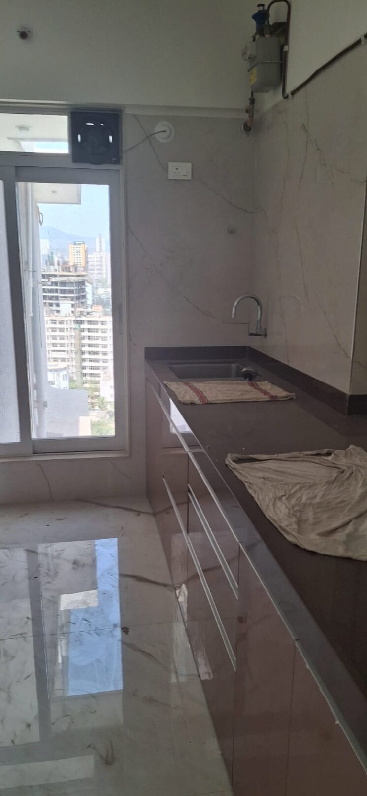 Kitchen, jdn-sharon-rose 2.5 Bedroom 900 Sq.Ft. Apartment In Malad West Mumbai 8617636