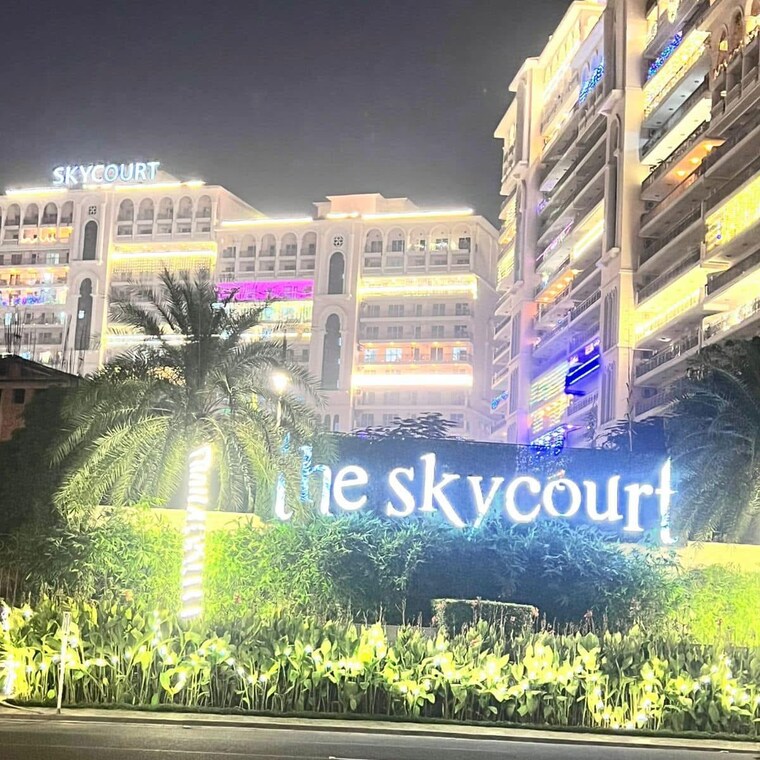 Exterior View, dlf-the-skycourt 3 Bedroom 1931 Sq.Ft. Apartment In Nawada Fatehpur Gurgaon 8617646