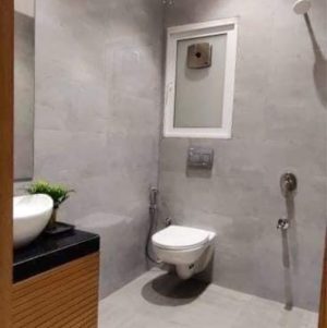 Bathroom in 2 BHK Apartment at Pratik Gardens Kamothe, Kamothe Sector 34 – for Sale