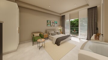 Living Room in 4 BHK Villa at Salvador Do Mundo – for Sale