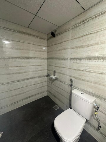 Bathroom in 2 BHK Apartment at Kumar Palmspring Towers, Undri – for Rent