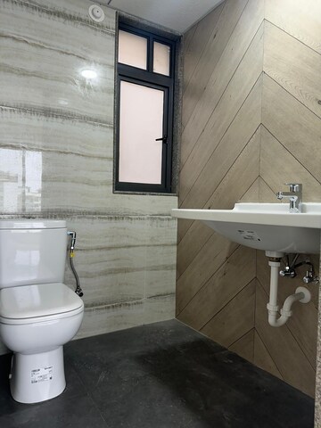Bathroom in 2 BHK Apartment at Kumar Palmspring Towers, Undri – for Rent