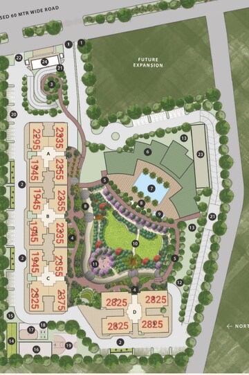 4 BHK Apartment For Sale in Conscient Parq, Sector 80