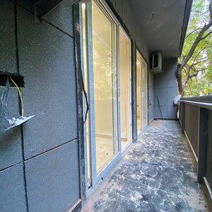 Balcony in 4 BHK Builder Floor at Vasant Kunj – for Sale